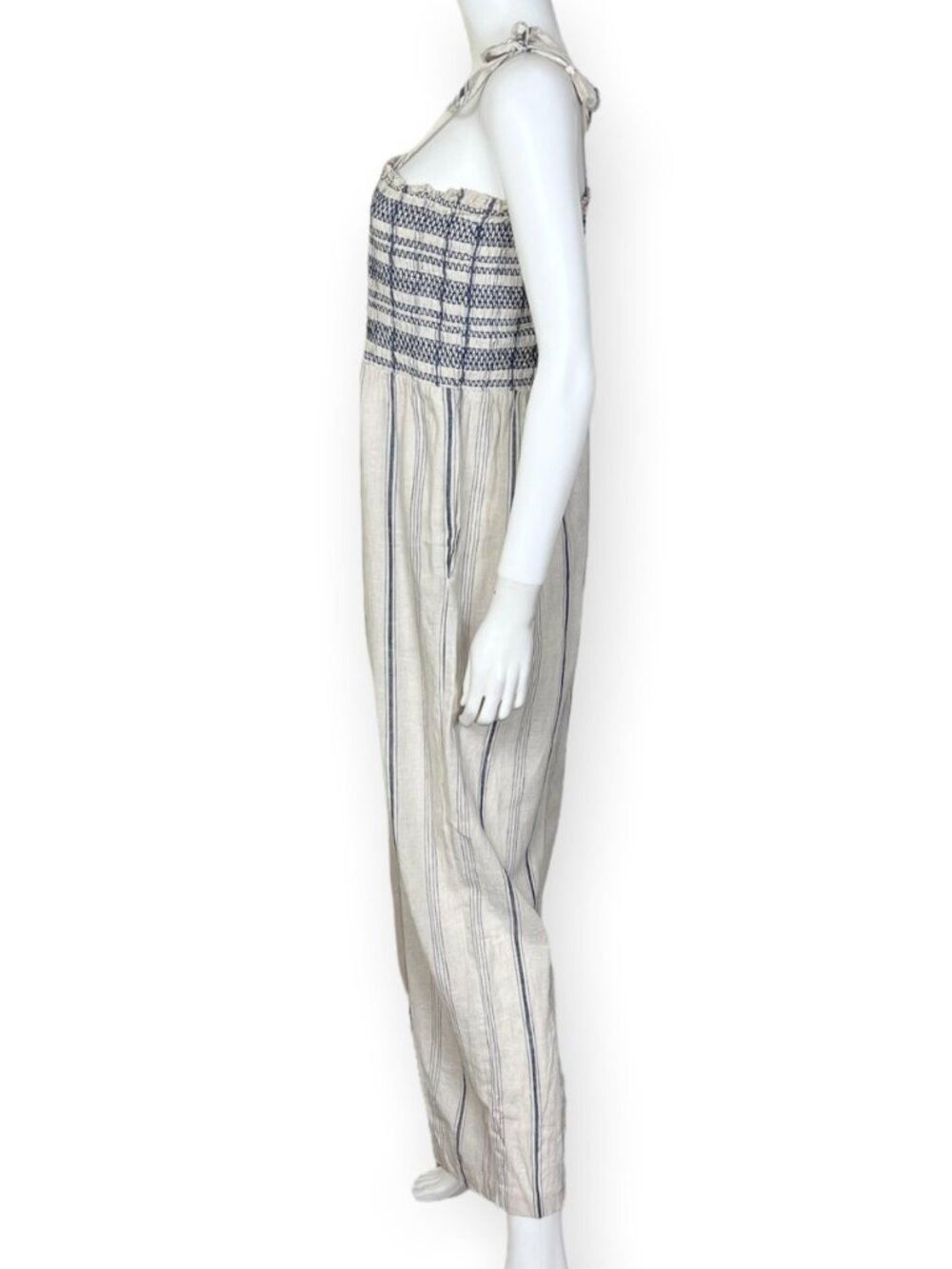 Madewell Smocked Cami Jumpsuit - Large - Picture 7 of 9